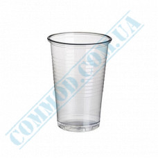 Plastic PP cups | 180ml | transparent | 100 pieces per pack