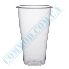 Clear PP cup 500ml 50 pieces
