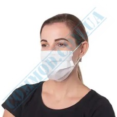 White protective mask 3-ply 50 pieces