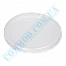 Plastic PP Lids | for 350ml container | flat | transparent | 25 pieces per pack