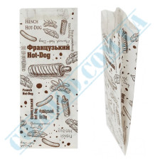 Paper bags for French Hot Dogs | 40g/m2 | 170*72*35mm | art. 024 | 2000 pieces per pack