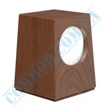 Plastic like-wood tissue dispenser