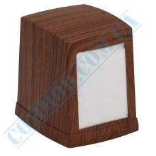 Plastic like-wood tissue dispenser article 80w