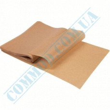 Baking parchment with silicone coating | Kraft | 40*60cm | 1000 pieces per pack