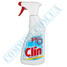 Detergent for glass | Liquid | 500ml | Lemon | with spray | Clin
