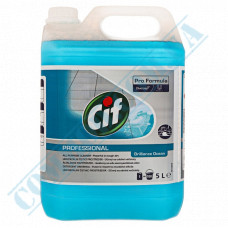 Floor detergent | Liquid | 5L | Brilliance Ocean | Professional | Cif