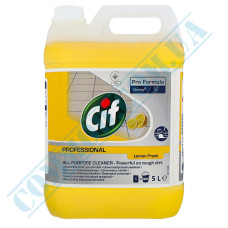Floor detergent | Liquid | 5L | Lemon Fresh | Professional | Cif