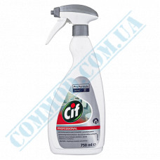 Detergent for sanitary ware and ceramics | liquid | 750ml | with spray | Professional | Cif