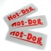 Hot dogs paper corners 210x72mm 500 pieces