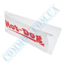 Бумажные пакеты уголки для хот догов Hot Dog белые 210x72мм 500 штук Бумажные пакеты уголки для хот догов Hot Dog белые 210x72мм 500 штук