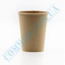 Paper cups 340ml | d=79mm | single wall | Craft | 50 pieces per pack