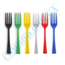 Dessert colored forks 10cm 250 pieces