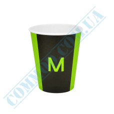 Paper cups 250ml | d=80mm | single wall | M size | 50 pieces per pack