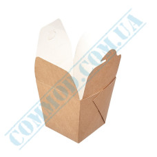 Pasta Boxes | 300ml | collected | Kraft-White | 800 pieces per pack