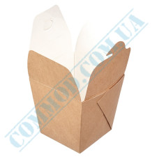 Pasta Boxes | 500ml | collected | Kraft-White | 480 pieces per pack