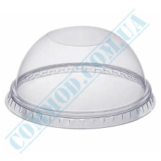 Dome lids | PET | d=94mm | without hole | transparent | Ukraine | 50 pieces per pack