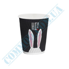 Hares rippled paper cups 250ml 20 pieces