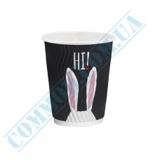 Hares rippled paper cups 250ml 20 pieces