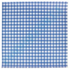 Blue check packaging paper 320x320mm (1879) 500 pieces