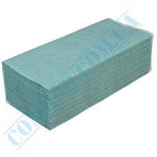 V-fold green paper towels 1-ply 200 pieces