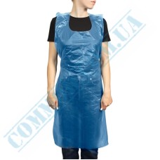 Фартук полиэтиленовый синий 20 штук Фартук полиэтиленовый синий 20 штук