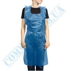 Фартук полиэтиленовый синий 20 штук