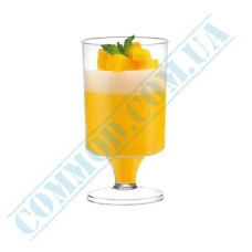 100ml glass-like shot with stem 16 pieces