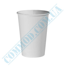 White single wall paper cups 340ml 50 pieces