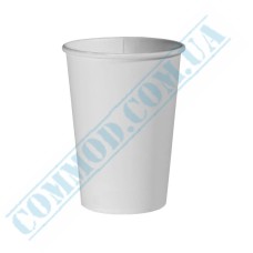 White single wall paper cups 340ml 50 pieces
