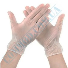 Vinyl gloves without powder size L 100 pieces