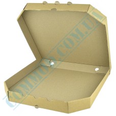 Kraft pizza box 250x250x35mm 50 pieces