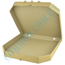 Kraft pizza boxes 300x300x35mm 50 pieces