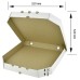 White pizza boxe 320x320x35mm 50 pieces