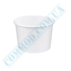 White ice cream cups 120ml 40 pieces