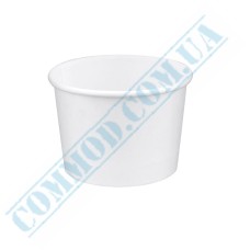 White ice cream cups 120ml 40 pieces