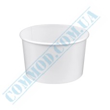 White ice cream cups 230ml 50 pieces
