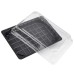 Black plastic sushi box 430ml 184x129x34mm 10 pieces