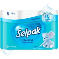 Selpak 2-ply paper towels 6 rolls
