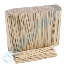 Wooden premium coffee stirrers 14cm in a bag 1000 pieces