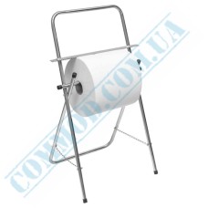 Metall chromeplated wiping paper rolls holder