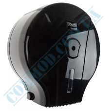 Диспенсер для туалетной бумаги джамбо черный