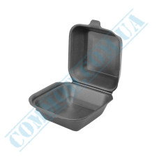 Black foam lunch box 130x140x60mm 250 pieces