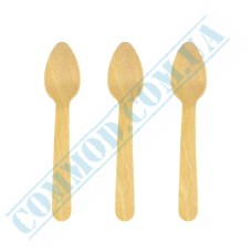 Ложка деревянная 11см чайная 100 штук Ложка деревянная 11см чайная 100 штук