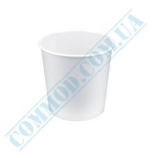 White paper soup bowl 350ml 50 pieces