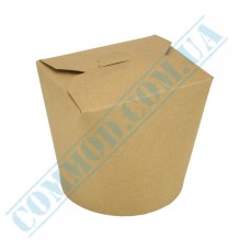 Упаковка для лапши крафт 750мл 50 штук Упаковка для лапши крафт 750мл 50 штук
