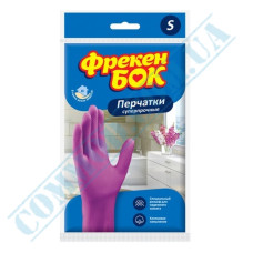 Pink household gloves size S Freken Bock