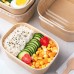 Kraft bowl 750ml with lid 50 pieces