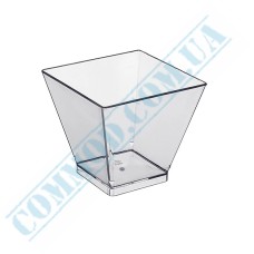 Pyramid clear dessert 65ml bowls 28 pieces