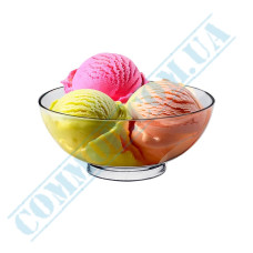 Glass-like Round dessert bowl 65ml 25 pieces