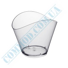 Креманка 130мл волна прозрачная 24 штуки